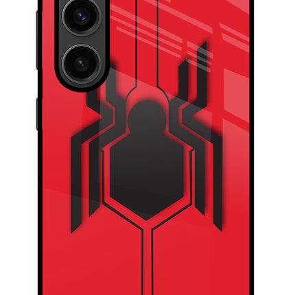 Spider Samsung S23 Plus Glass Case Back Cover by Casekaro