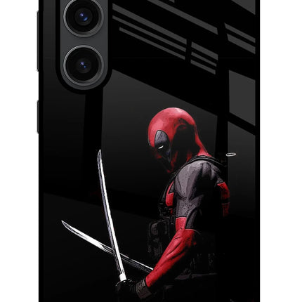 Deadpool Samsung S23 Plus Glass Case