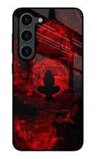 Itachi Uchiha Samsung S23 Plus Glass Case Back Cover by Casekaro
