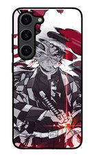 Demon Slayer Samsung S23 Plus Glass Case