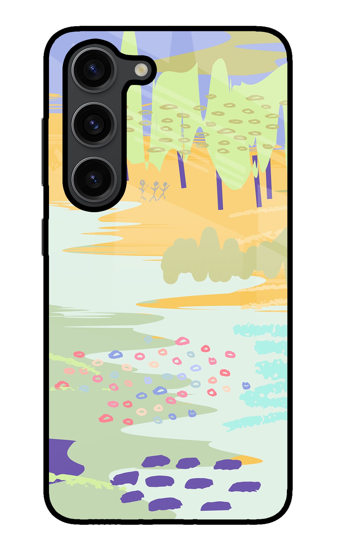 Scenery Samsung S23 Plus Glass Case