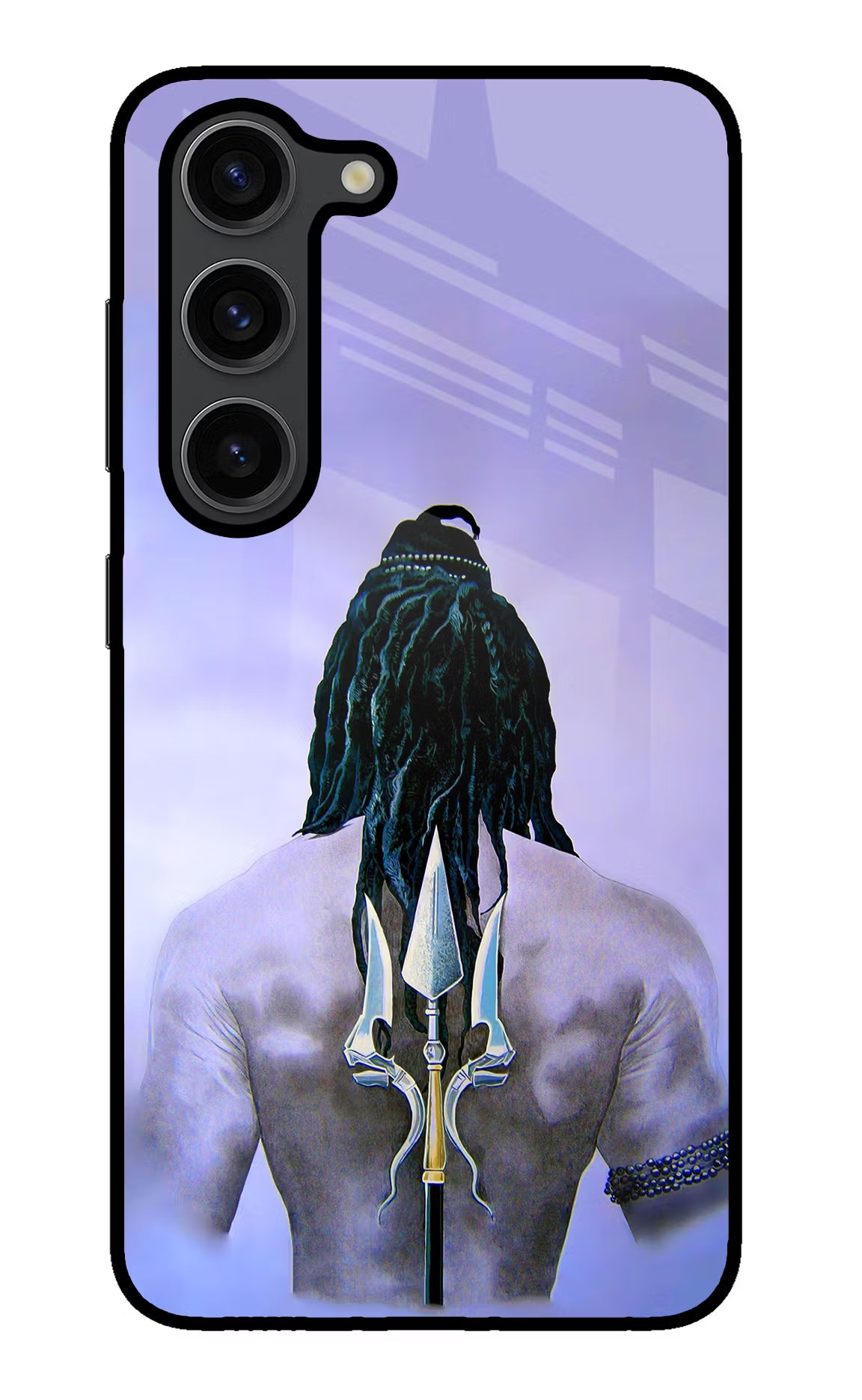 Shiva Samsung S23 Plus Glass Case Back Cover by Casekaro