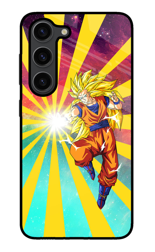 Goku Super Saiyan Samsung S23 Plus Glass Case