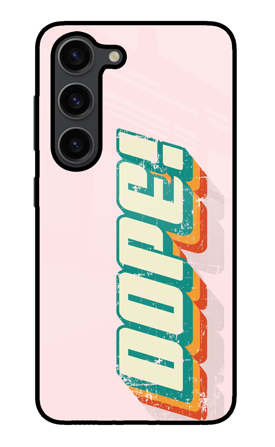 Dope Samsung S23 Plus Glass Case Back Cover by Casekaro