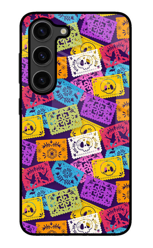 Mexican Pattern Samsung S23 Plus Glass Case