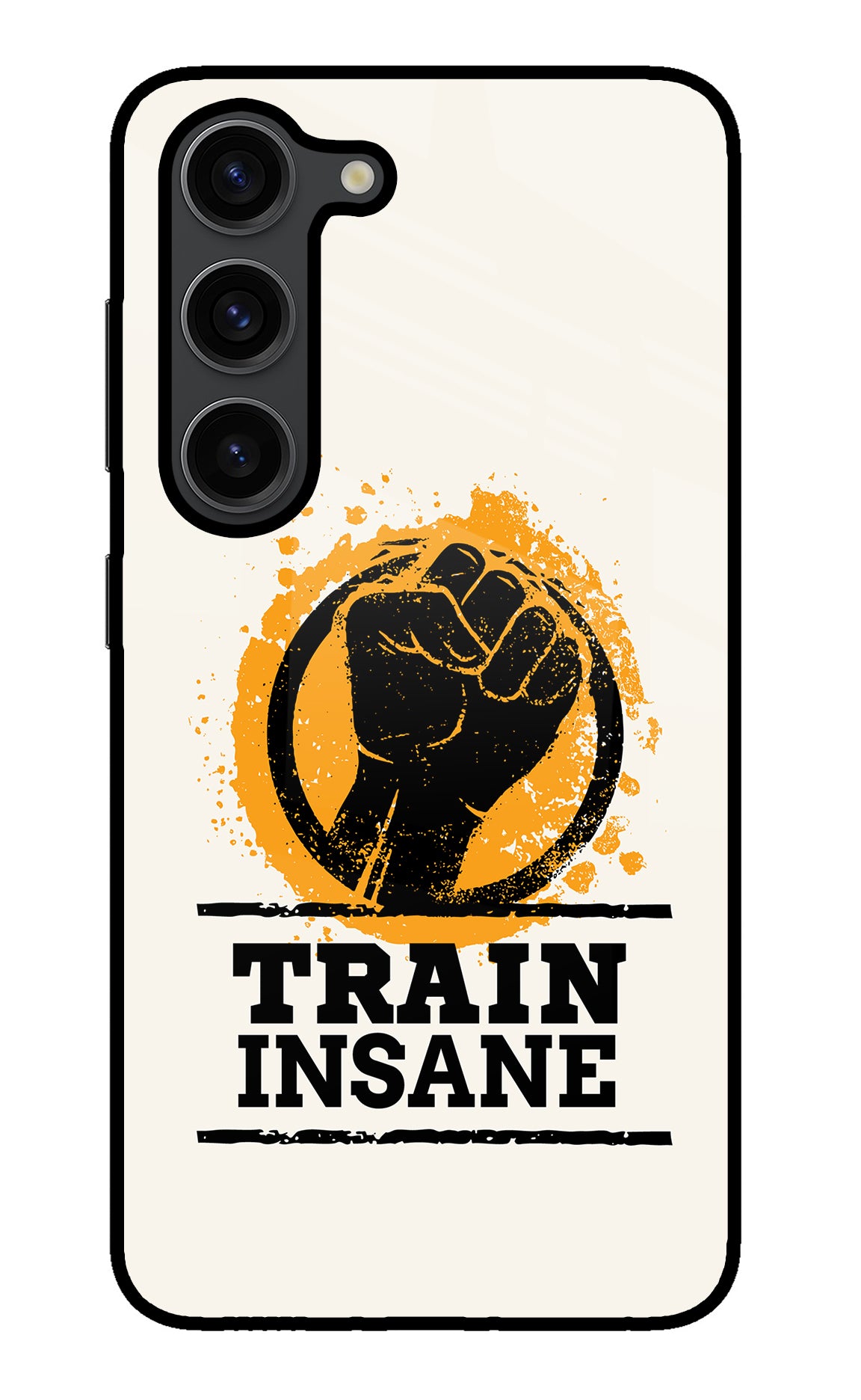 Train Insane Samsung S23 Plus Glass Case