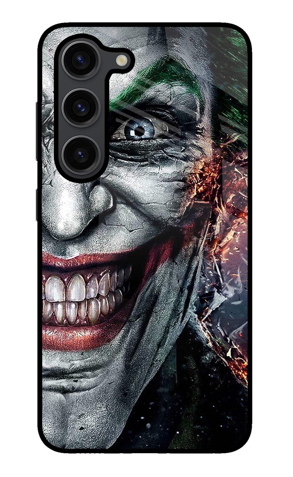 Joker Cam Samsung S23 Plus Glass Case