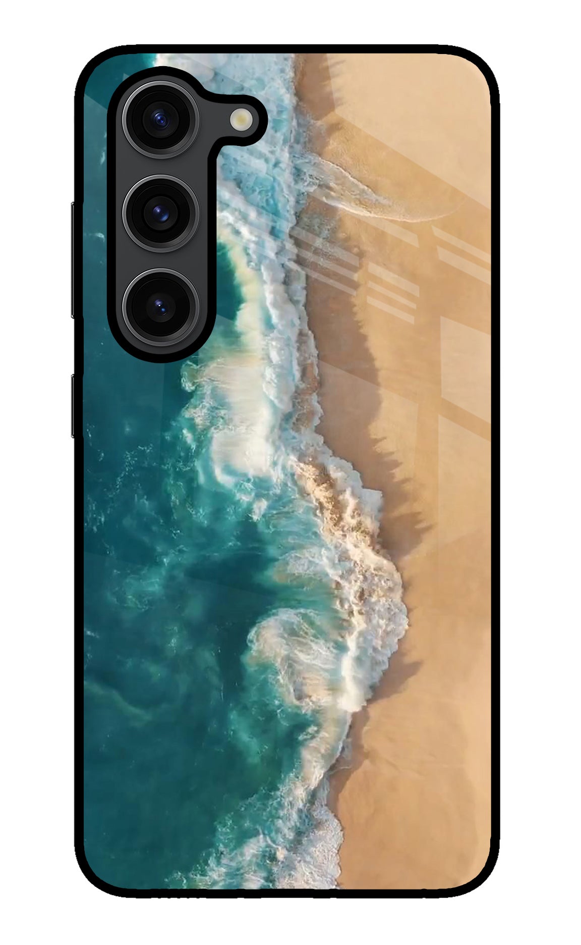 Ocean Beach Samsung S23 Plus Glass Case