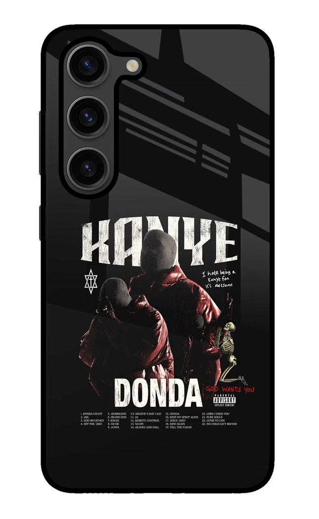 Donda Kanye West Samsung S23 Plus Glass Case
