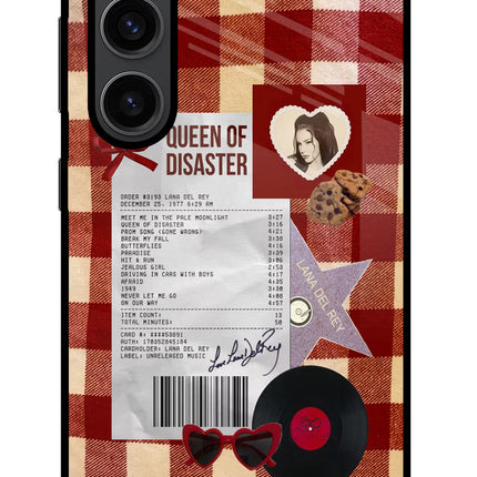 Queen of Disaster Samsung S23 Plus Glass Case