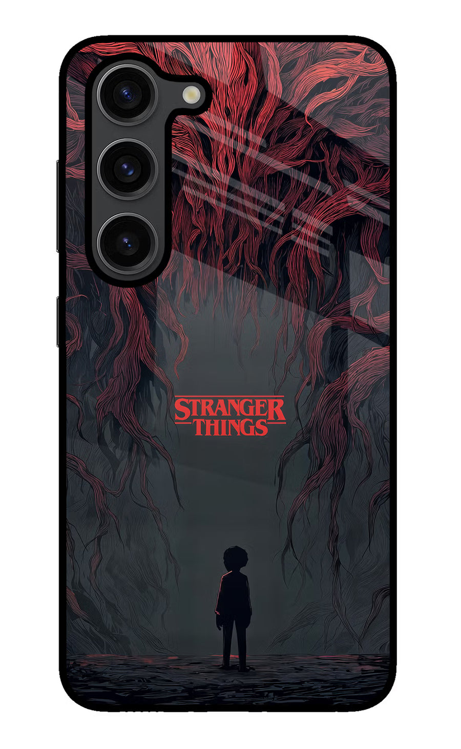 Ordinary Things Dark Side Samsung S23 Plus Back Cover, Glass case