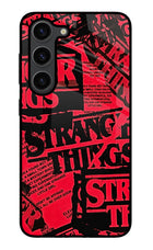 Ordinary Things Samsung S23 Plus Glass Case Back Cover by Casekaro