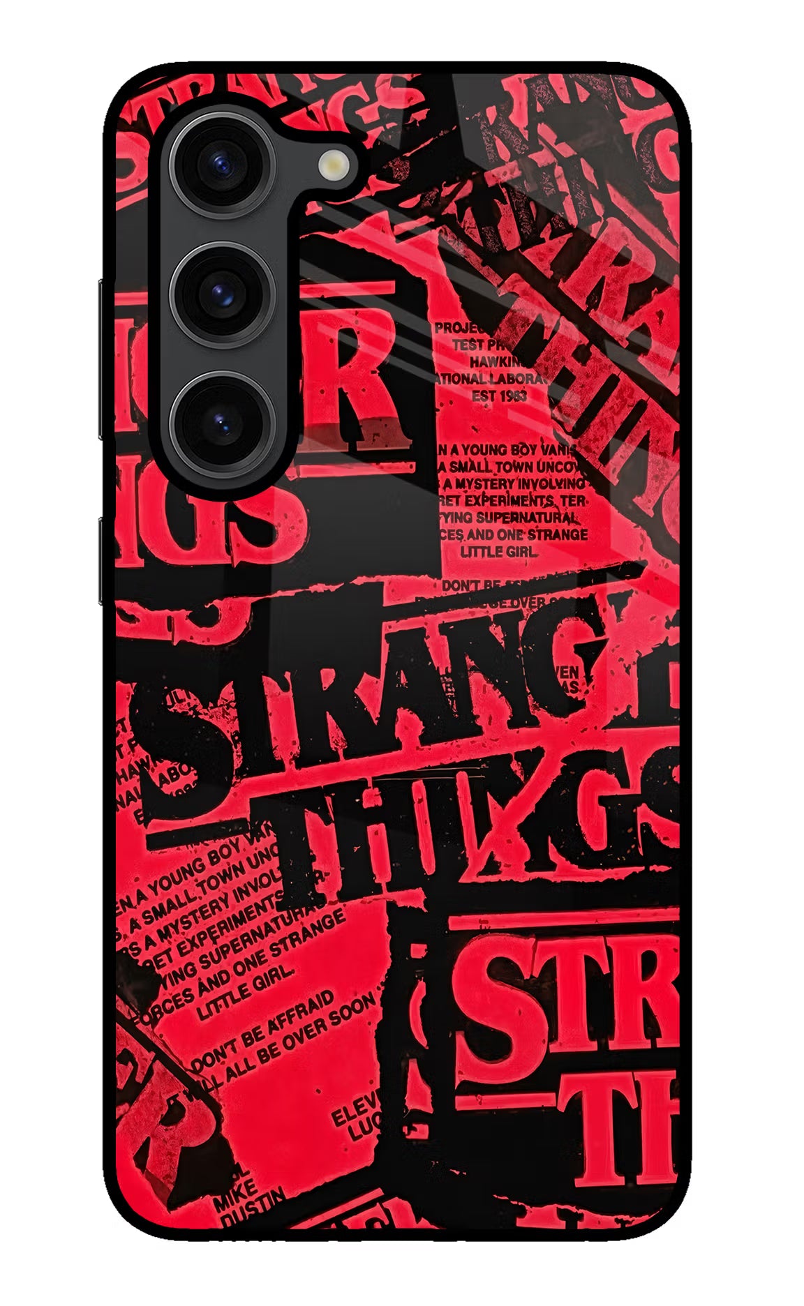 Ordinary Things Samsung S23 Plus Glass Case Back Cover by Casekaro