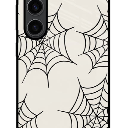 Spider Web Samsung S23 Plus Glass Case