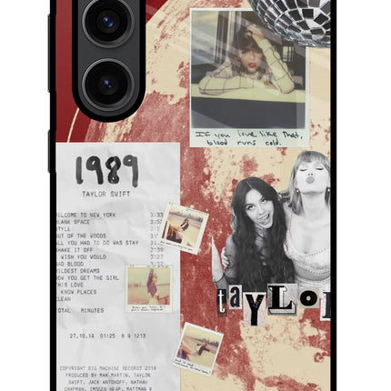 Taylor Swift Samsung S23 Plus Glass Case