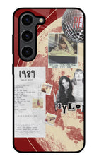 Taylor Swift Samsung S23 Plus Glass Case