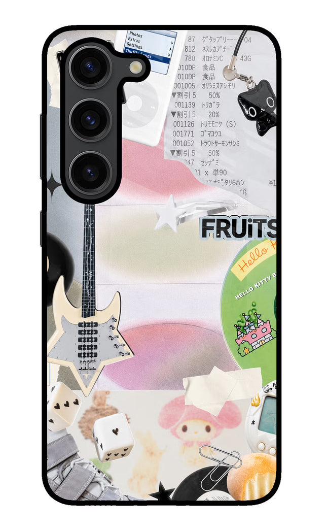 Softcore case Samsung S23 Plus Glass Case