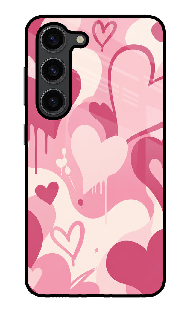 Hearty case Samsung S23 Plus Glass Case