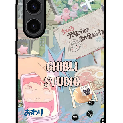 Studio Ghibli Samsung S23 Plus Glass Case