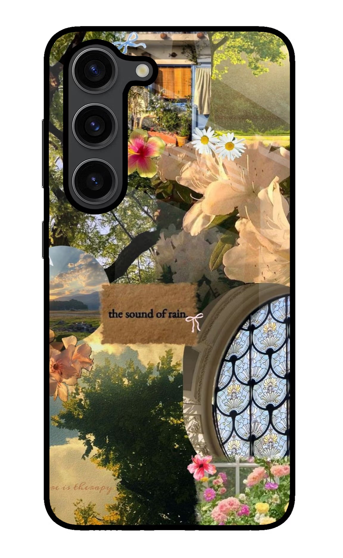 Rain Samsung S23 Plus Glass Case