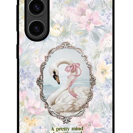 Pretty Mind Pretty Soul Samsung S23 Plus Glass Case