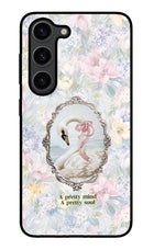 Pretty Mind Pretty Soul Samsung S23 Plus Glass Case