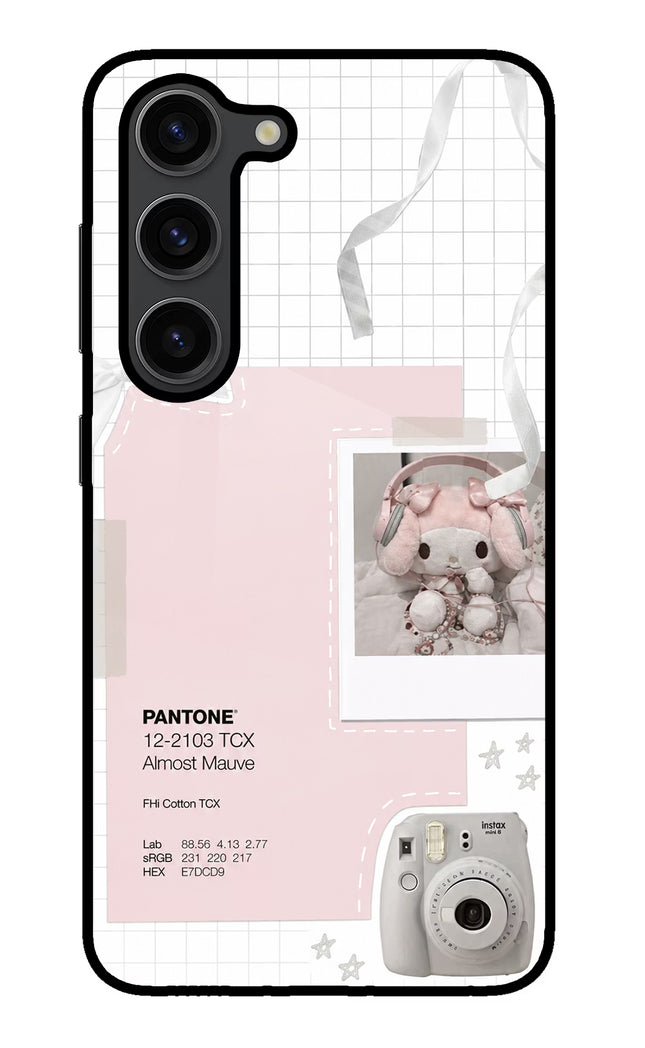 Pantone Asthetic Samsung S23 Plus Glass Case