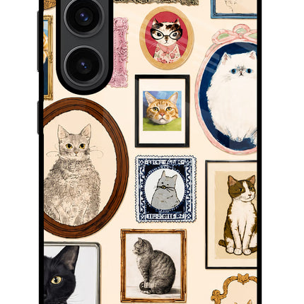 Mirror Cats Samsung S23 Plus Glass Case