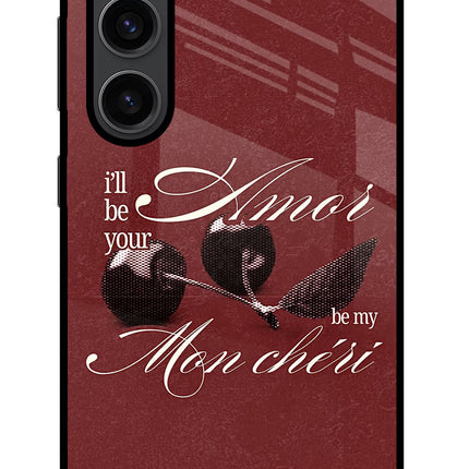Velvet Cherry Samsung S23 Plus Glass Case