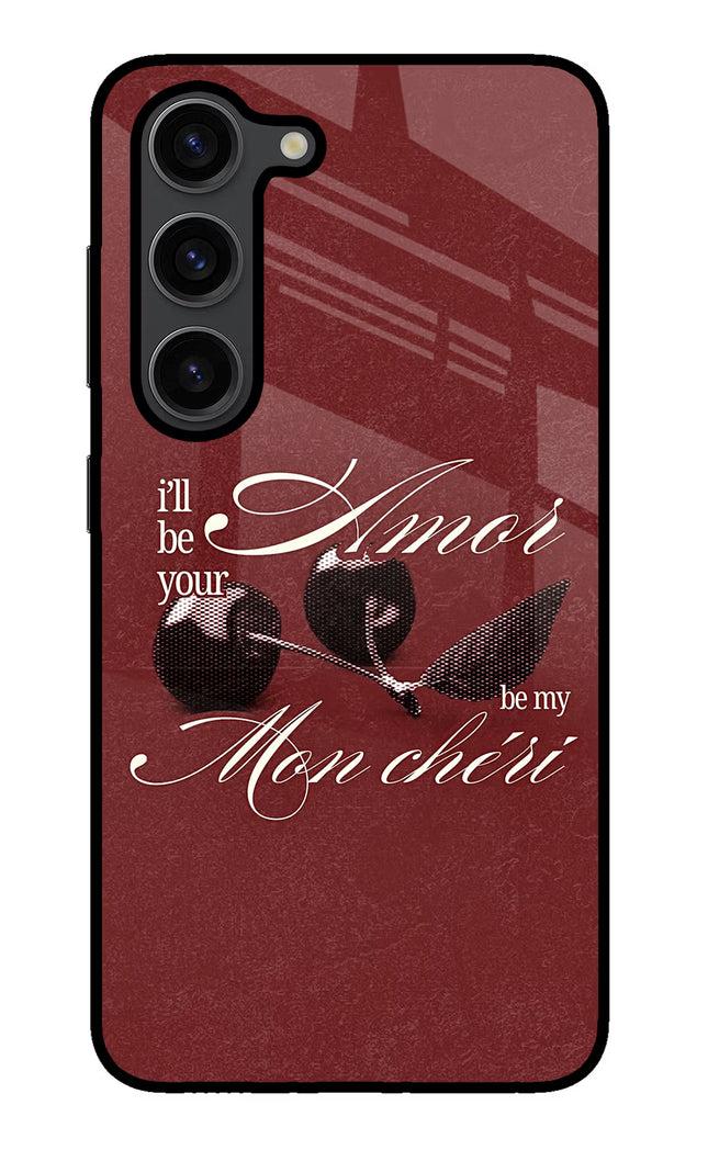 Velvet Cherry Samsung S23 Plus Glass Case
