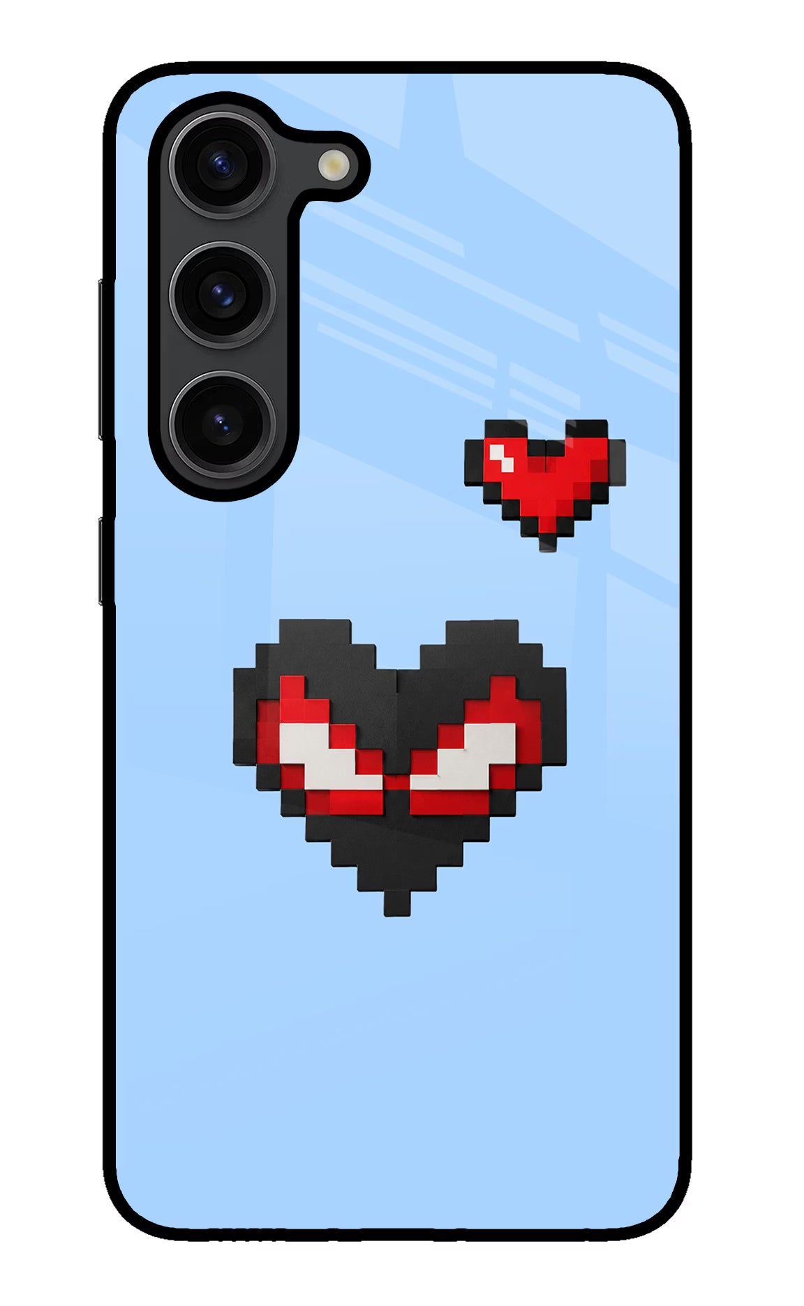 Peter Heart Samsung S23 Plus Glass Case