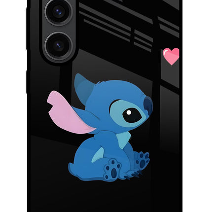 Stitch Crush Samsung S23 Plus Glass Case