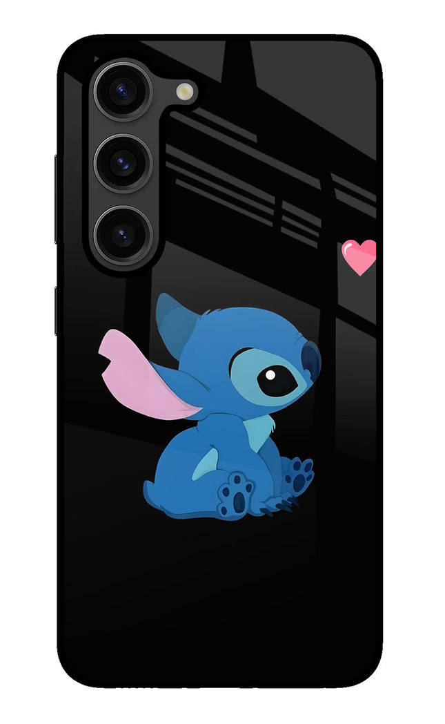 Stitch Crush Samsung S23 Plus Glass Case