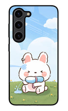 Bunny Treat Samsung S23 Plus Glass Case