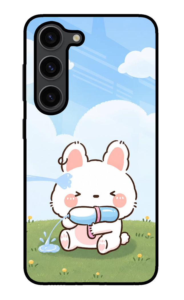 Bunny Treat Samsung S23 Plus Glass Case