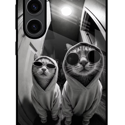Hood Cats Samsung S23 Plus Glass Case