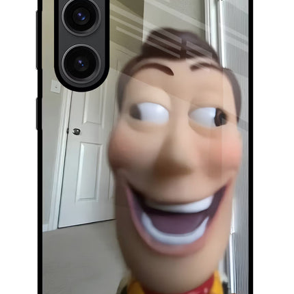 Side Eye Woody Samsung S23 Plus Glass Case