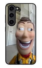Side Eye Woody Samsung S23 Plus Glass Case