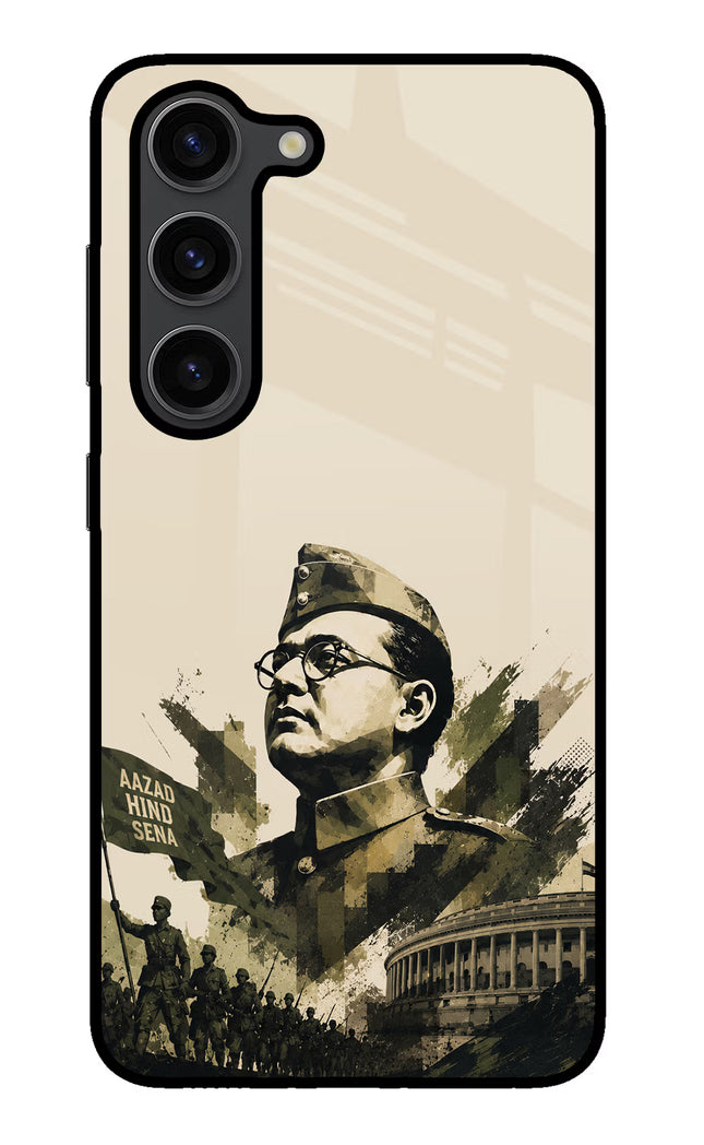 Netaji Rising Samsung S23 Plus Glass Case