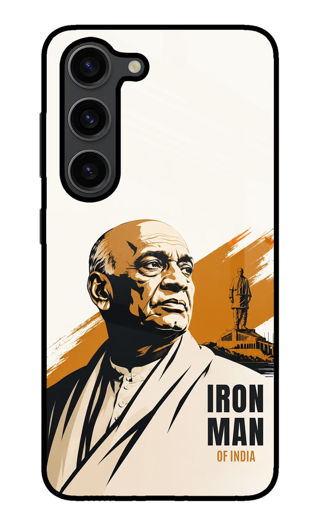 Sardar Patel Iron Will Samsung S23 Plus Glass Case