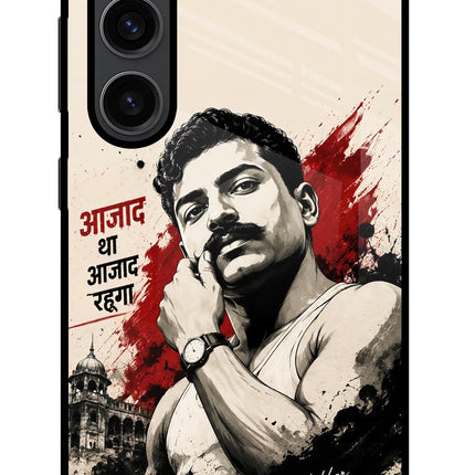Chandrashekhar Azad Fearless Samsung S23 Plus Glass Case