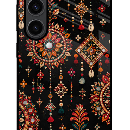Boho Noir Samsung S23 Plus Glass Case