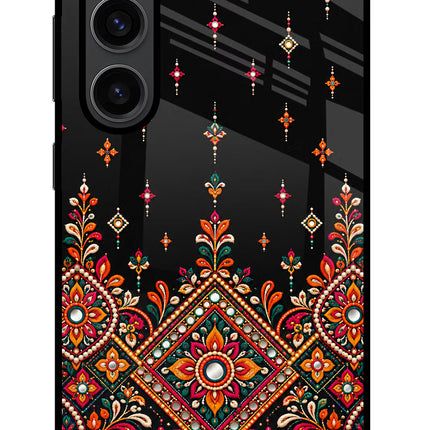 Noir Mehfil Samsung S23 Plus Glass Case