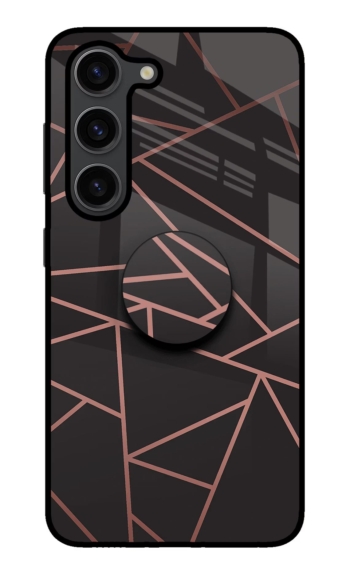 Geometric Pattern Samsung S23 Plus Pop Case by Casekaro