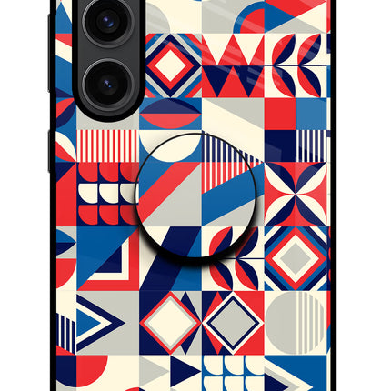 Colorful Pattern Samsung S23 Plus Pop Case by Casekaro