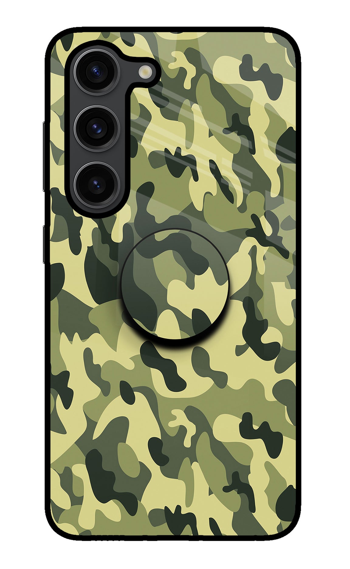 Camouflage Samsung S23 Plus Pop Case