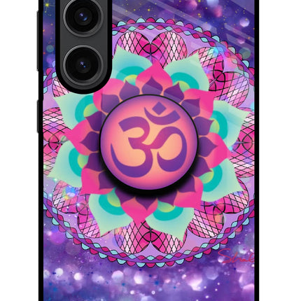Om Purple Samsung S23 Plus Pop Case by Casekaro