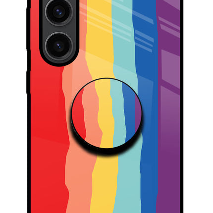 Rainbow Samsung S23 Plus Pop Case by Casekaro