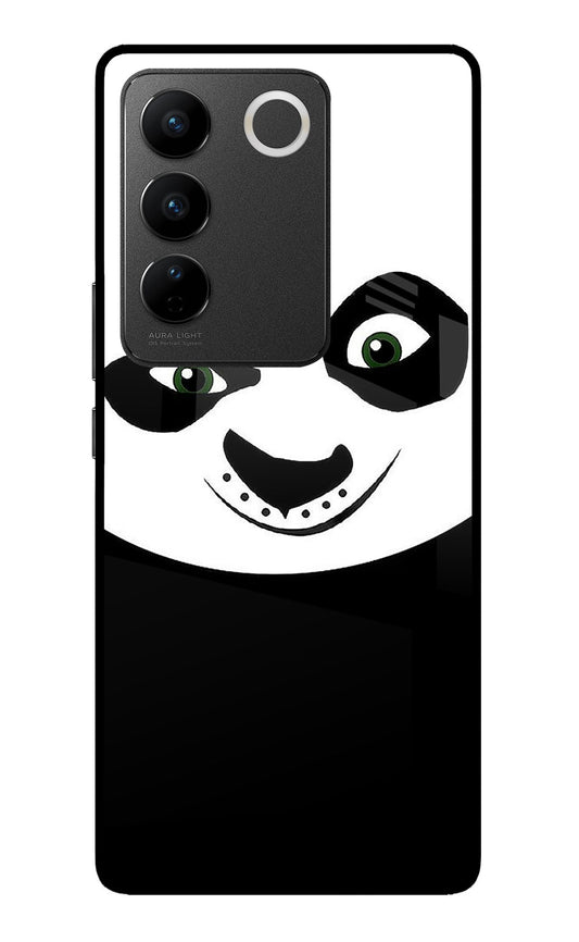 Panda Vivo V27/V27 Pro Glass Case