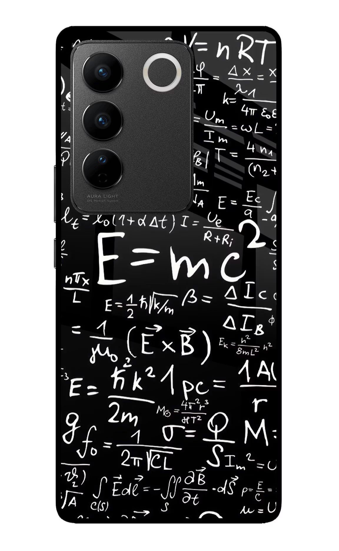 Physics Formula Vivo V27/V27 Pro Glass Case Back Cover by Casekaro